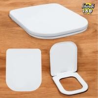 ราคา แผ่นรองนั่ง ชักโครก ฝารองนั่ง SLOW CLOSE MOYA TL-08 Toilet seat pad, toilet seat cover สีขาว (28016792027)