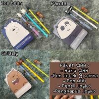 ราคา Superfans Package WE BARE BEARS / WBB ชุดเครื่องเขียน ปากกาหนังสือ HAMPERS UNIQUE GIFT READY (22859643050)