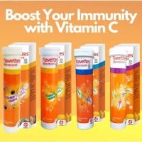 ราคา Flavettes Effervescent Vitamin C 15 Tab วิตามินซี เม็ดฟู ละลายน้ำ (13799893097)