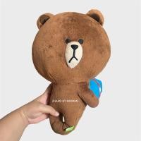ราคา ตุ๊กตาหมีบราวน์ Brown Line Friends ถือของขวัญ มือสอง (26112526521)