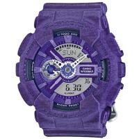 ราคา Casio G-Shock Mini นาฬิกาข้อมือผู้หญิง สายเรซิ่น รุ่น GMA-S110HT-6A- สีม่วง (283184555)