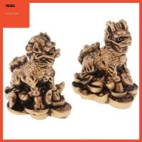 ราคา [Predolo] รูปปั้นเรซิ่น Chi Lin/ Lin ฮวงจุ้ยบทความตกแต่งบ้านสะสม (48905576661)