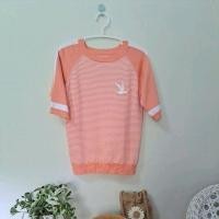 ราคา CC-OOเสื้อไหมพรมเนื้อนุ่ม แต่งปักอก(มือสอง) (23956311474)
