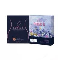 ราคา เลเวล เอส Level S & เลเวลเอสไฟเบอร์ของแท้ ผลิตภัณฑ์เสริมอาหาร ลาล่า บรรจุกล่องละ 10 แค็ปซูล (53806346510)