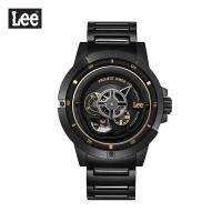 ราคา Lee นาฬิกาข้อมือ Metropolitan LES-M55DBDB-1G แบรนด์แท้ USA สายสแตนเลสสีดำ กันน้ำ ระบบอนาล็อก (2307179431)