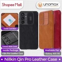 ราคา Samsung Galaxy A55 5G Nillkin Qin Pro Leather Flip Camera Cover Slide Casing (48703989229)