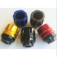 ราคา กันล้มติดแกนล้อ​ cnc งานหนา สีแบบอดนไดรส์ (878276537)