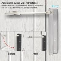 ราคา แมรี่อัตโนมัติบานพับประตูปิดทนทานสแตนเลสความปลอดภัยฤดูใบไม้ผลิประตูใกล้ชิดติดตั้งง่ายสําหรับประตูบานพับ (42177835276)