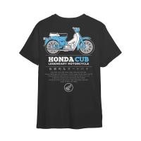 ราคา เสื้อยืด Honda Cub C70 คอกลม ทำจากผ้าฝ้าย 100% (45955779831)
