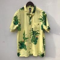ราคา KEMEJA Shirt by Billabong Kamea Jungle Shirt Yellow sz Large (55500797929)