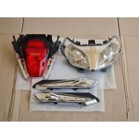 ราคา ชุดไฟหน้า ไฟท้าย Click110-i ไฟเลี้ยว CLICK-I 1 คู่ ซ้าย+ขวา (3279240094)