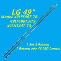 ราคา ( NEW ) LG 49 INCH LED 49LF540T / 49LF590T / 49LH540T / 49LH540T-TA TV BACKLIGHT ( LAMPU TV ) 49lf540 49lf590 (25789804391)