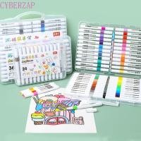 ราคา Cyberzap 12/24/36/48/60 สีอะคริลิค Marker, ภาพวาดกันน้ํา Art ภาพวาด Markers ปากกา, Graffiti วาด DIY หัตถกรรม Multicolor Markers แปรงปากกาชุดเครื่องเขียน (26572569737)