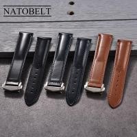 ราคา สายนาฬิกาหนัง หนังวัว หัวเข็มขัดพับ 19 มม.20 มม.21 มม.22 มม.สําหรับ โอเมก้า ซีมาสเตอร์ สากล สายนาฬิกาหนังนาฬิกาอุปกรณ์เสริมสําหรับผู้ชายผู (43318339716)