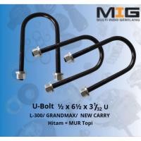 ราคา U-Bolt/Spring Binding/Kewel ขนาด 1⁄2 x 61⁄2 x 3.1/32 U-Type 165 mm (L-300, GRANDMAX, NEW CARRY) (46056308081)