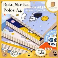 ราคา Daffodil Journal - หนังสือร่างธรรมดา A4 Sketchbook Sketch Pad สมุดวาดภาพกระดาษเครื่องเขียน (45151576448)