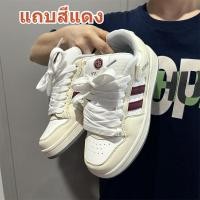 ราคา นักศึกษาใหม่ 2025 นักศึกษาใหม่ทั้งชาย และหญิงคู่รักรองเท้ากีฬาเกาหลีสไตล์เกาหลีสไตล์วินเทจสตรีทรองเท้ากระเบื้องผู้หญิง (41101905186)
