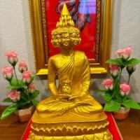ราคา พระเศรษฐีนวโกฏิ สูง 10 นิ้ว หน้าตัก 5 นิ้ว บูชา 1,590฿ งานพุทธคุณแร่เหล็กน้ำพี้ (24537022993)