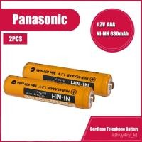 ราคา แบตเตอรี่，2PCS/lot Panasonic NI-MH 1.2v 630mAh Reliable AAA Brand Cordless Phone batteries wireless keyboard rechargeabl (19846052392)