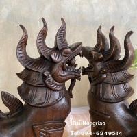 ราคา สิงห์ไม้ สิงห์ไม้แกะสลัก(สีโอ๊ค) (4994319204)