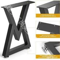 ราคา ขาตั้งขาโต๊ะรับประทานอาหารโต๊ะกาแฟขาบาร์โลหะเหล็กหล่อโต๊ะคอมพิวเตอร์เหล็กโต๊ะขนาดเล็กยืนโวลต์-รูปสามเหลี่ยมสร้างสรรค์ กิโลวัตต์บี (26543839527)