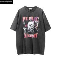 ราคา เสื้อยืดผู้ชายโอเวอร์ไซส์ public enemy (23634187217)