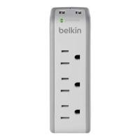 ราคา ปลั๊ก Belkin Mini Travel Surge with 2 USB Charger, 3 AC Sockets (BZ103050thTVL) (362379295)