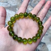 ราคา สร้อยข้อมือหินเพอริดอท 10มม (28670613576)