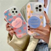 ราคา สินค้าพร้อมส่ง เคสโทรศัพท์ วงรี โฮโลแกรมหัวใจชมพู/โฮโลแกรมวงกลมฟ้า (54605540147)