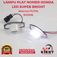 ราคา ไฟป้ายทะเบียนท้ายรถสําหรับ Honda Jazz / Honda Freed / Honda Civic / Honda CRV / Honda Odyssey Stream (26518228211)