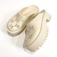 ราคา สอบถามไซด์ก่อนกดสั่ง Gucci Slip on Sandal "ส้นสูง“ (ของแท้100%) (41667292590)