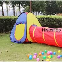 ราคา Play Tent บ้านบอลอุโมงค์ เต็นท์อุโมงค์ 2 ตอน หลังใหญ่ รูปทรงบ่อบอลทันสมัย ขนาดใหญ่ น่าเล่นมากๆค่ะ Toy world Tentball (17250824903)