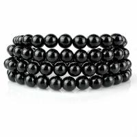 ราคา 8JA-BA สร้อยข้อมือหยกแท้ กำไลหยกแท้ หยกดำส่องแซมเขียว 7.7 มิล กำไลหยกดำ ข้อมือหยกดำ หยกพม่า หยกดำส่องเขียว เงางาม กลมสวย (17598810739)