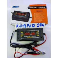 ราคา เครื่องชาร์จ แบตเตอรีอัตโนมัติ ชาร์จแบต3สเตจ ชาร์จแบตเตอรี12v SUOER SON-1206D กระแสไฟ6A ชาร์จแบตเตอรีแห้งมอไซค์รถยนต์ (5593165091)