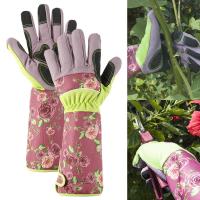 ราคา ถุงมือทําสวน Unisex ยาว Forearm ถุงมือตัดแต่งกิ่ง Thorn Proof Protection Gauntlet ความปลอดภัยถุงมือทํางาน SHOPTKC1786 (41119180494)