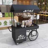 ราคา รถเข็นเหล็กสไตล์ยุโรป สำหรับตลาดนัด-ห้าง ทนทาน พับเก็บได้ เอนกประสงค์ แข็งแรง รถเข็นอาหารเคลื่อนที่ รถเข็นล้อ 018 (42557900424)