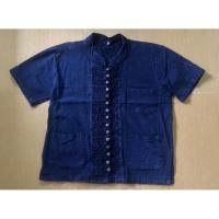 ราคา เสื้อผ้าม่อฮ่อมแท้ แต่งกระดุม งานสวยไม่มีสีเฟด เนื้อผ้าดีมาก (44057456997)