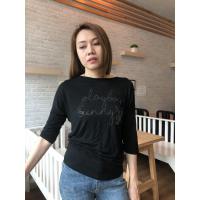 ราคา PLAYBOY เสื้อยืด PLAYBOY ผู้หญิงเแท้ 100% ลาย ยืดลูกไม้ (ลดล้างสต็อก) (10747370258)