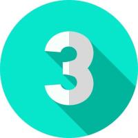 ราคา Sticker เลขหนึ่งสีส้ม (23772561371)