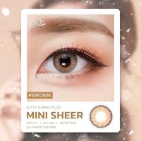 ราคา คอนแทคเลนส์[มินิ] Mini Sheer Brown / Gray (Kitty Kawaii) ☁️ มี อย.ไทย (25586555612)