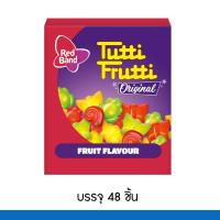 ราคา เรดแบนด์ ทุตตี้ฟรุตตี้ แพ็ค 48 ชิ้น ปริมาณ 15ก.รูปผีเสื้อTutti Frutti เยลลี่ วุ้น ขนม เยลลี่รูปสัตว์ต่างๆ เยลลี่กล่องแดง (18883627193)