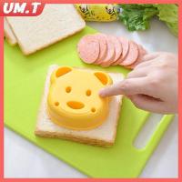 ราคา UM.T 1/3pcs เครื่องตัดแซนวิช Mini การ์ตูนกระต่ายหมีรถแซนวิชเครื่องตัดซีลสําหรับเด็ก Bento Lunch Baking แม่พิมพ์ null (56356401697)