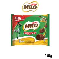 ราคา Milo Nuggets ขนมหวานรสช็อกโกแลตไมโล น้ำหนัก 150 กรัม มี 10 ซองแยก สินค้ามีฮาลาล Exp.10/12/25 (41118022260)