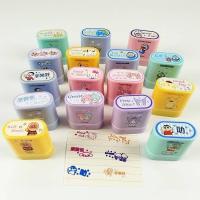 ราคา Sanrio Kitty Melody Kuormi Pochacco Hangyodon Twin Star Doraemon Crayon Shinchan Anpanman Self- inking Stamp 241401 (27414980879)