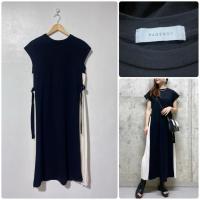 ราคา PAGEBOY เดรสแขนล้ำ สีดำ แต่งพลีทข้าง เดรสญี่ปุ่นมือสอง (51304663977)