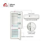 ราคา Gorenje ตู้เย็น Built-in integrated fridge freezer, sliding door hinge, 269L 9.5 คิว รุ่น NRKI4181E3 (28744162084)