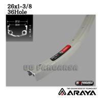 ราคา ขอบ Araya Rims 26 x 1 3/8 26x1.3/8 36 หลุม CTB Polygon Siera jengki KP-81 (40005769856)
