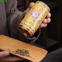 ราคา เพรตตี้ กล่องบรรจุภัณฑ์ชา, กระป๋องดีบุกชาเปล่าขนาดเล็กแบบพกพา, กระป๋องเก็บ สไตล์จีนประณีต กระป๋องชากันความชื้น บรรจุภัณฑ์ชา (41428710740)