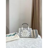 ราคา Authentic Tory Burch Ella printed micro tote bag (24283507267)