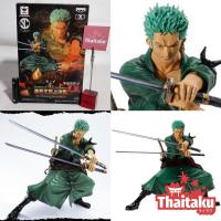 ราคา One Piece วันพีช - LOT JP - Zoro Roronoa โรโรโนอาโซโร - Figure Colosseum SCultures - ฟิกเกอร์ Figure โมเดล Model Anime (1998621668)